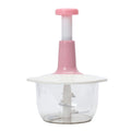 2 Litre Manual Hand Push Food Chopper – Heavy Duty Vegetable & Onion Cutter housewarecollections