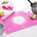 HousewareCollection Silicone Baking Mat 50x40cm | Non-Stick Pastry & Dough Rolling Mat with Measurements | Heat Resistant Anti-Slip Baking Sheet housewarecollections