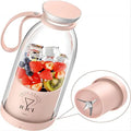 HousewareCollection Wireless Portable Electric Juicer Blender | USB Rechargeable Mini Juice Maker with 4 Stainless Steel Blades | Multifunction Fruit & Smoothie Mixer housewarecollections