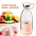 HousewareCollection USB Rechargeable Portable Juicer Blender 380ml | 6-Blade Electric Fruit Mixer & Smoothie Maker | Personal Size Food Grade Juice Blender housewarecollections